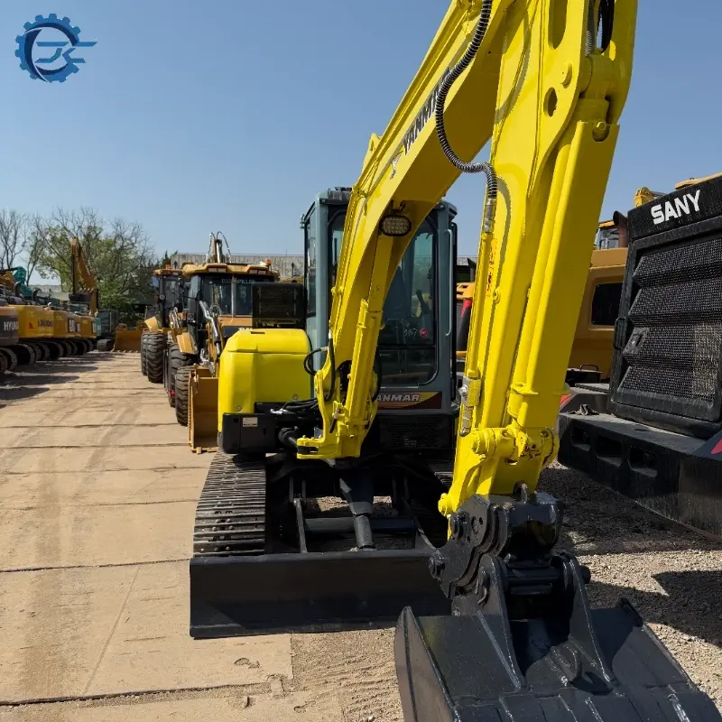 Compact and Fuel Efficient Used Yanmar SV55 Mini Excavator Machine Supplier