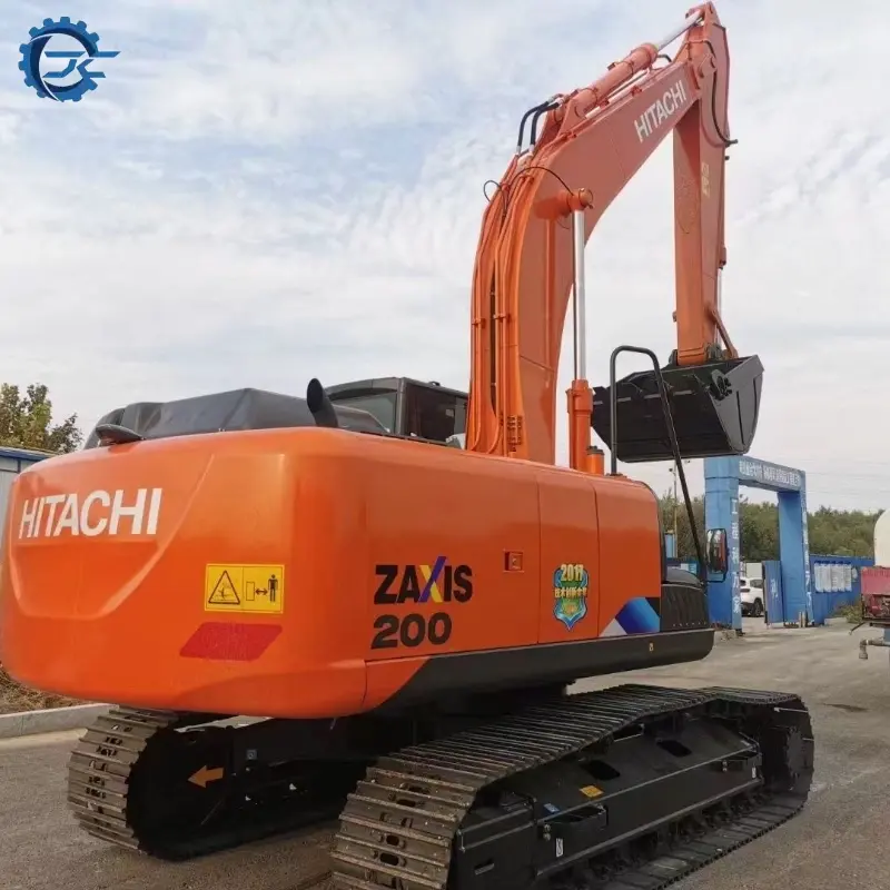 Global Standard Reliable Second-hand Hitachi ZX200 Medium Hydraulic Machine for Sale