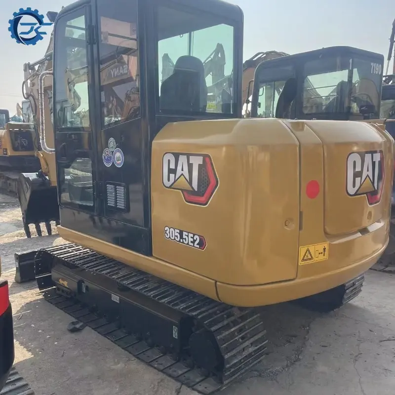 Good Condition Used CAT 305.5 Mini Hydraulic Excavator For Sale