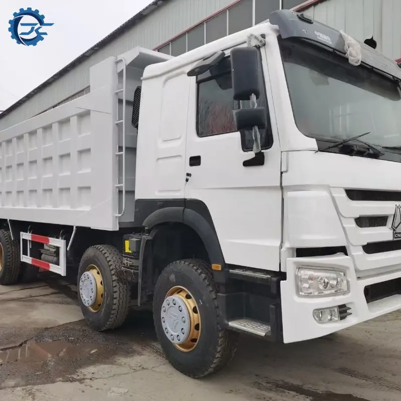 High Capacity 8-Wheeler Used Sinotruk Howo 8X4 Tipper Truck Global Supplier
