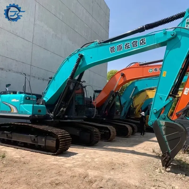 High Performance Used Kobelco SK200 Medium-Large Hydraulic Excavator Global Supply