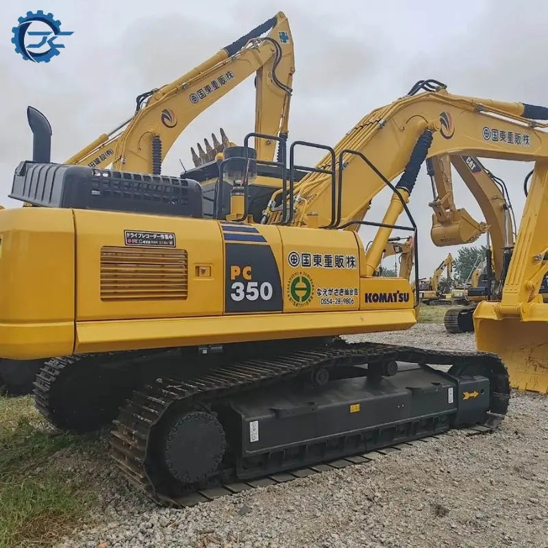 Hot Selling Used Komatsu 350 Heavy Crawler Excavator Good Condition Construction Equipment Factory Price