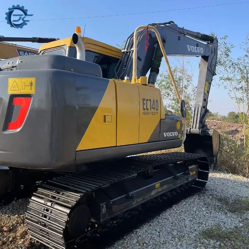 Operator Comfort Second-hand Volvo EC140 Medium Excavator Machine Solution