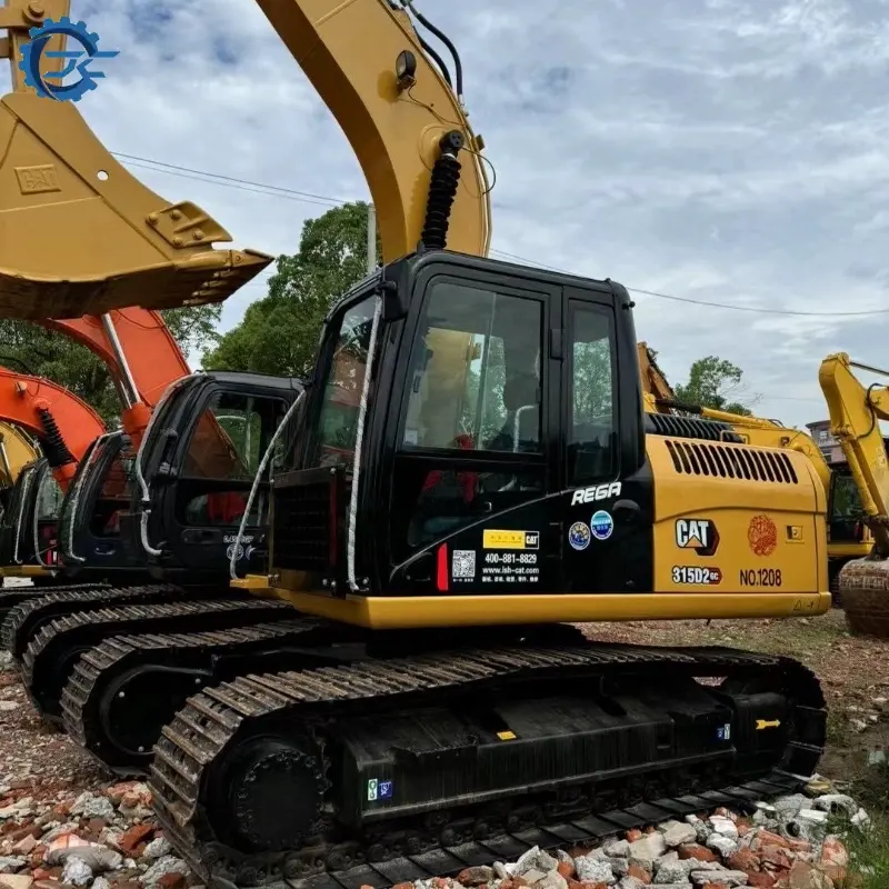Original Used CAT 315D Medium Crawler Excavator Engineering Equipment