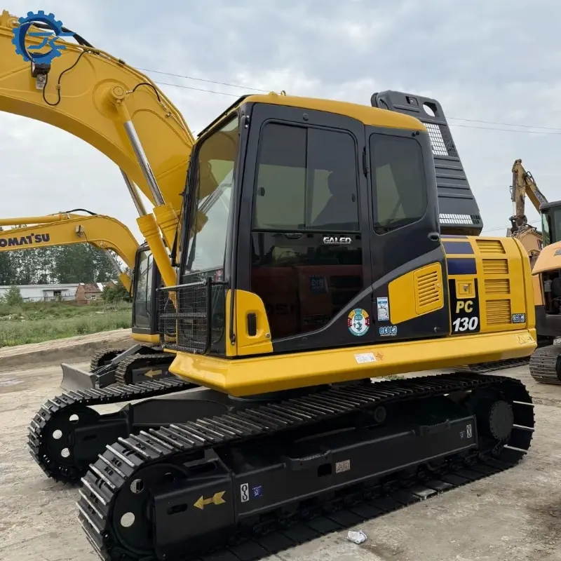 Original Used Komatsu 130 Midi Crawler Excavator High Performance Construction Machine for Wholesale Sale