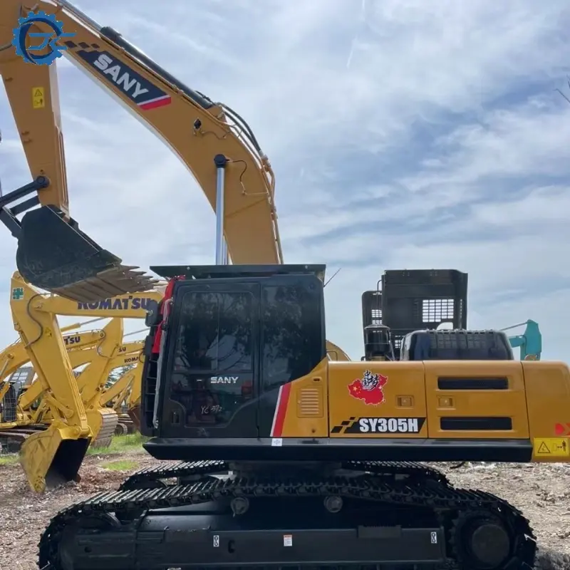 Powerful Used SANY 305 Heavy Crawler Digger High Performance Construction Equipment for Global Supply