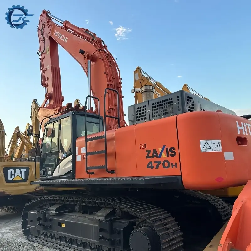Quarry Spec Powerful Used Hitachi ZX470 Super Large Excavator for Sale