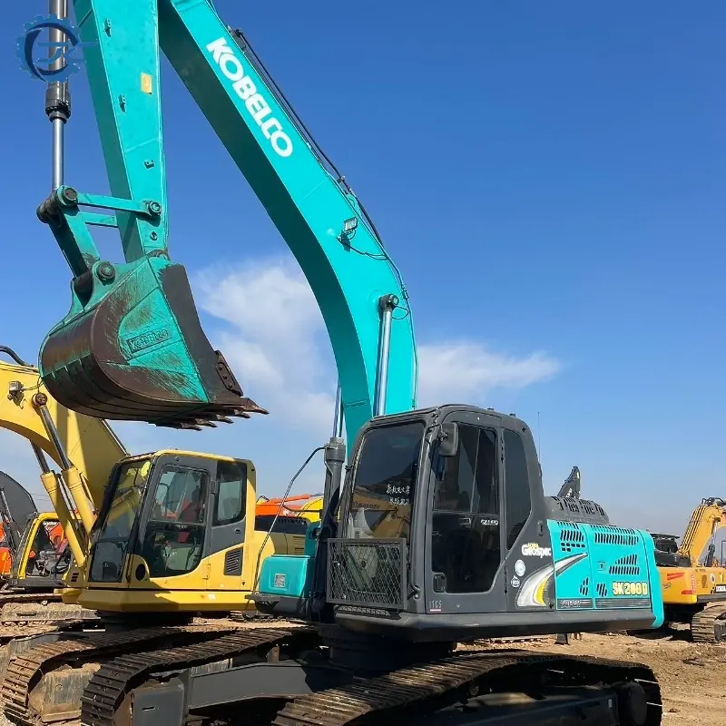 Strong Digging Force Second-hand Kobelco SK260 Large Crawler Machine for Sale