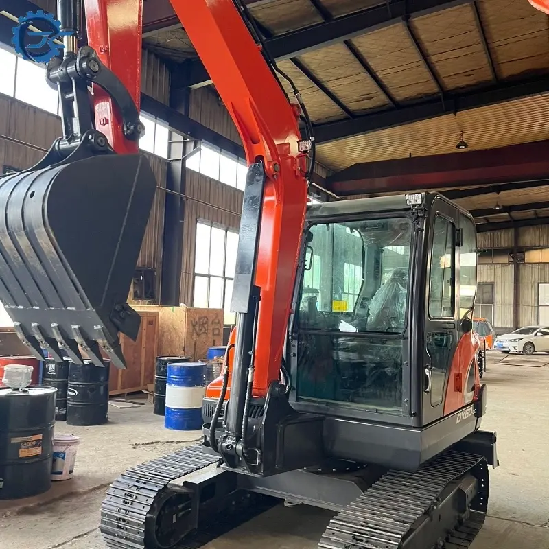 Used DOOSAN 60 Small Crawler Excavator Good Condition Construction Machine at Competitive Factory Price