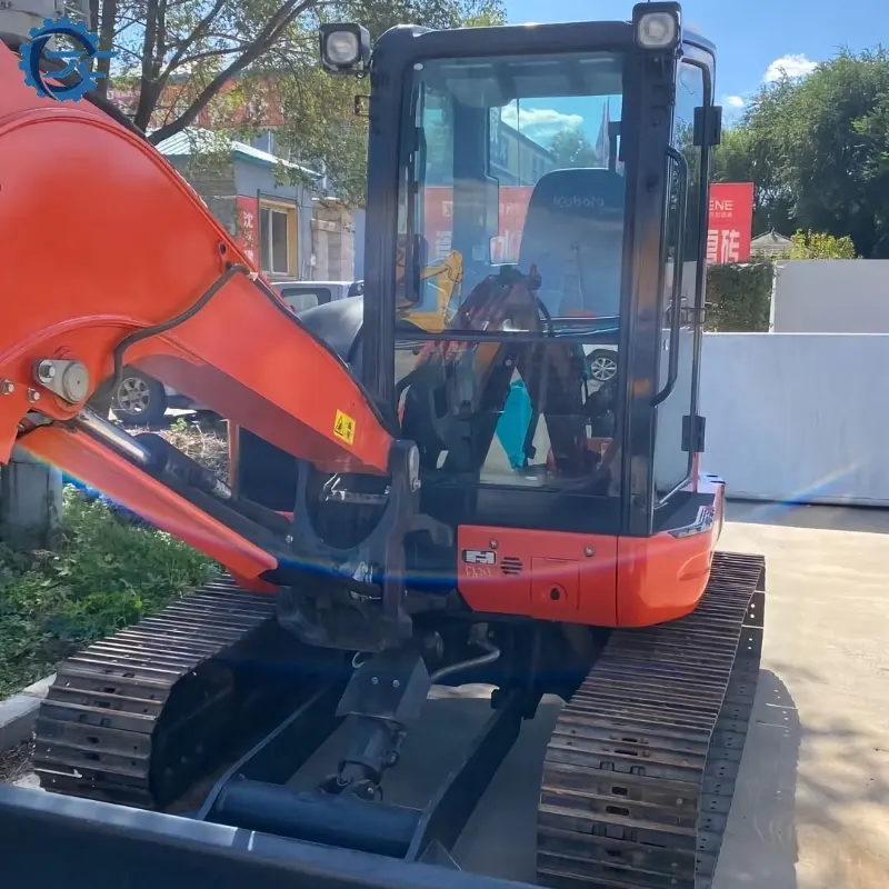 Versatile Small Used Kubota 163 Compact Hydraulic Excavator Machine for Sale